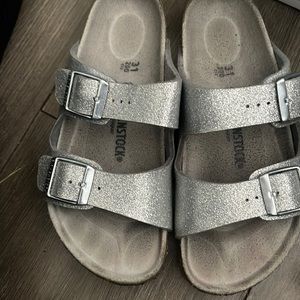 Little girl Birkenstock sandals